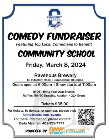 Parents Night Out Comedy Fundraiser